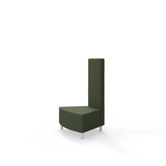 Modulsofa Snake innerhjørne 45° treben sh 37,5 medium rygg