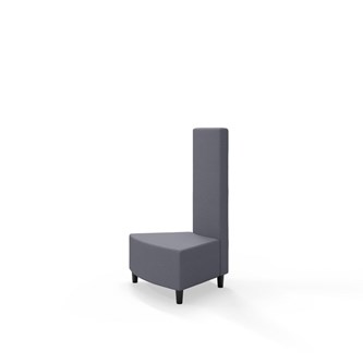 Modulsofa Snake innerhjørne 45° treben sh 37,5 medium rygg