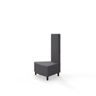 Modulsofa Snake innerhjørne 45° treben sh 37,5 medium rygg