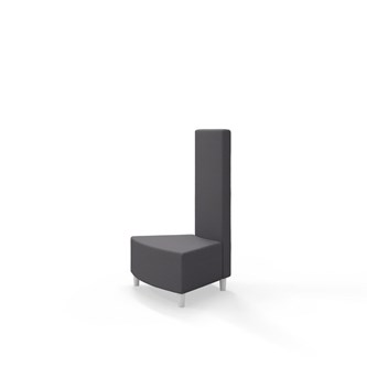 Modulsofa Snake innerhjørne 45° treben sh 37,5 medium rygg