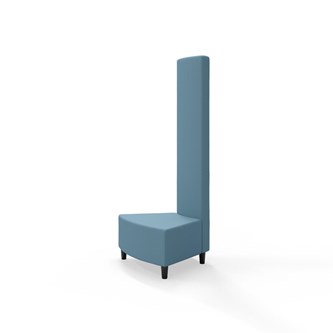 Modulsofa Snake innerhjørne 45° treben sh 37,5 høy rygg