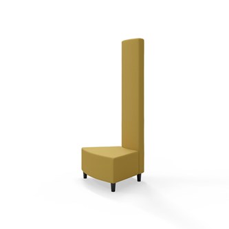 Modulsofa Snake innerhjørne 45° treben sh 37,5 høy rygg