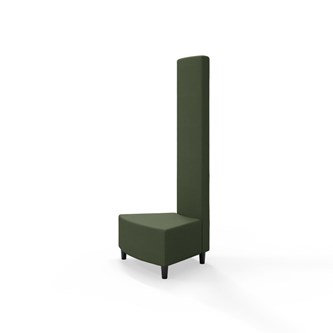Modulsofa Snake innerhjørne 45° treben sh 37,5 høy rygg