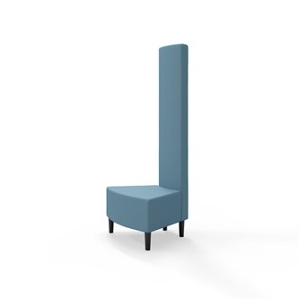 Modulsofa Snake innerhjørne 45° treben sh 43 høy rygg