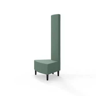 Modulsofa Snake innerhjørne 45° treben sh 43 høy rygg