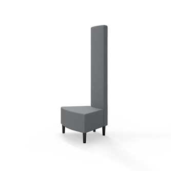 Modulsofa Snake innerhjørne 45° treben sh 43 høy rygg