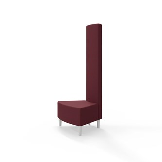 Modulsofa Snake innerhjørne 45° treben sh 43 høy rygg