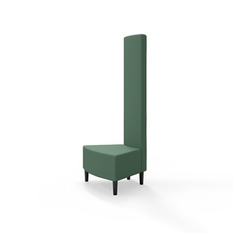 Modulsofa Snake innerhjørne 45° treben sh 43 høy rygg