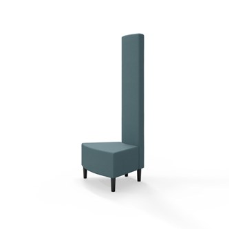 Modulsofa Snake innerhjørne 45° treben sh 43 høy rygg