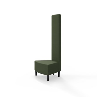 Modulsofa Snake innerhjørne 45° treben sh 43 høy rygg