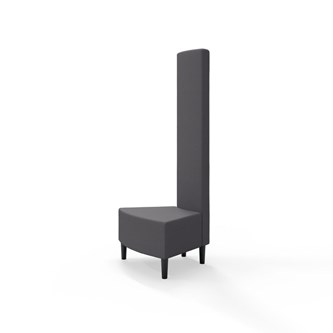 Modulsofa Snake innerhjørne 45° treben sh 43 høy rygg
