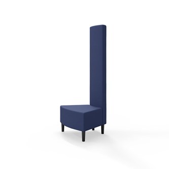 Modulsofa Snake innerhjørne 45° treben sh 43 høy rygg