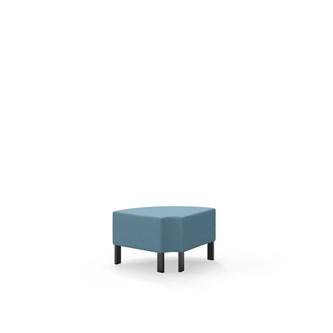 Modulsofa Snake hjørne 90° R12 rund metallben sh 43