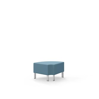 Modulsofa Snake hjørne 90° R12 rund metallben sh 43