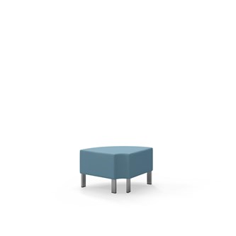 Modulsofa Snake hjørne 90° R12 rund metallben sh 43