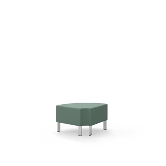 Modulsofa Snake hjørne 90° R12 rund metallben sh 43