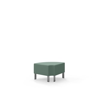 Modulsofa Snake hjørne 90° R12 rund metallben sh 43