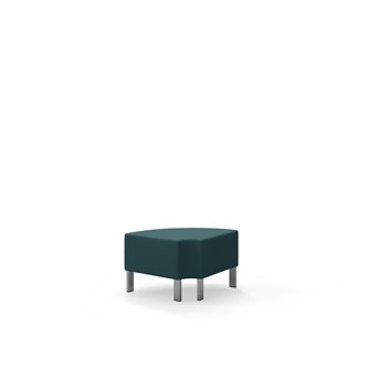 Modulsofa Snake hjørne 90° R12 rund metallben sh 43