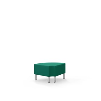 Modulsofa Snake hjørne 90° R12 rund metallben sh 43