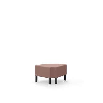 Modulsofa Snake hjørne 90° R12 rund metallben sh 43