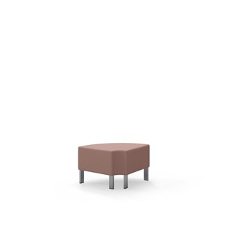 Modulsofa Snake hjørne 90° R12 rund metallben sh 43