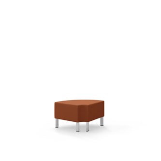 Modulsofa Snake hjørne 90° R12 rund metallben sh 43