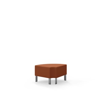 Modulsofa Snake hjørne 90° R12 rund metallben sh 43