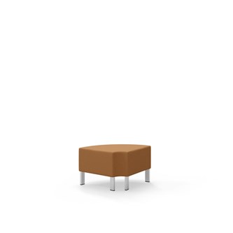 Modulsofa Snake hjørne 90° R12 rund metallben sh 43