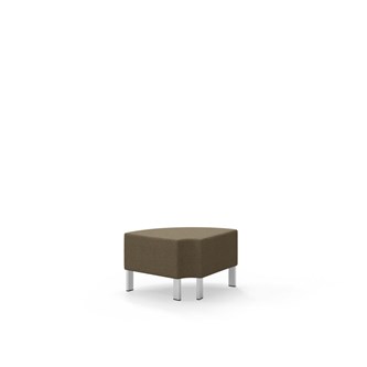 Modulsofa Snake hjørne 90° R12 rund metallben sh 43