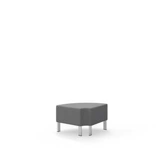 Modulsofa Snake hjørne 90° R12 rund metallben sh 43