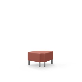 Modulsofa Snake hjørne 90° R12 rund metallben sh 43