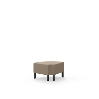 Modulsofa Snake hjørne 90° R12 rund metallben sh 43