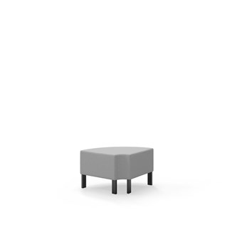 Modulsofa Snake hjørne 90° R12 rund metallben sh 43