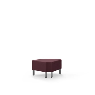 Modulsofa Snake hjørne 90° R12 rund metallben sh 43