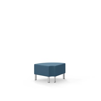 Modulsofa Snake hjørne 90° R12 rund metallben sh 43