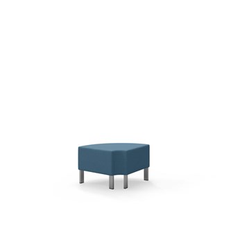 Modulsofa Snake hjørne 90° R12 rund metallben sh 43