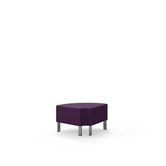 Modulsofa Snake hjørne 90° R12 rund metallben sh 43