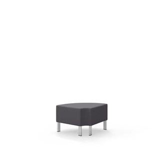 Modulsofa Snake hjørne 90° R12 rund metallben sh 43