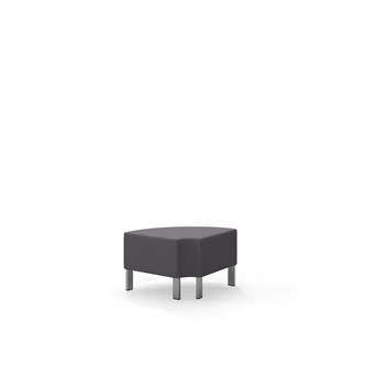 Modulsofa Snake hjørne 90° R12 rund metallben sh 43