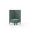 Modulsofa Snake hjørne 90° R12 metallben sh 43 medium rygg