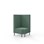 Modulsofa Snake hjørne 90° R12 metallben sh 43 medium rygg