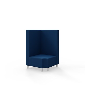 Modulsofa Snake hjørne 90° R12 treben sh 37,5 medium rygg