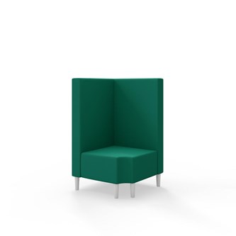 Modulsofa Snake hjørne 90° R12 treben sh 43 medium rygg