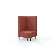 Modulsofa Snake hjørne 90° R12 treben sh 43 medium rygg