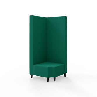 Modulsofa Snake hjørne 90° R12 treben sh 37,5 høy rygg
