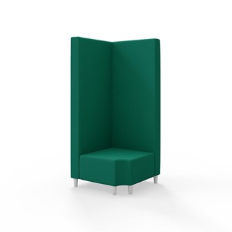 Modulsofa Snake hjørne 90° R12 treben sh 37,5 høy rygg