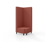 Modulsofa Snake hjørne 90° R12 treben sh 37,5 høy rygg