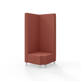 Modulsofa Snake hjørne 90° R12 treben sh 37,5 høy rygg