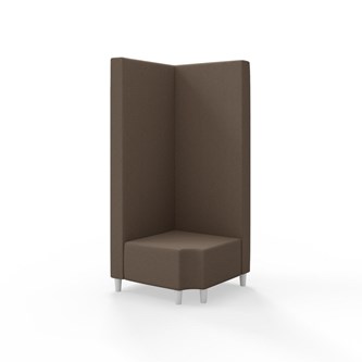 Modulsofa Snake hjørne 90° R12 treben sh 37,5 høy rygg