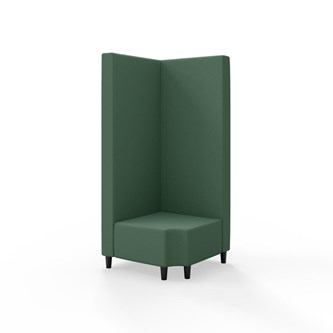 Modulsofa Snake hjørne 90° R12 treben sh 37,5 høy rygg